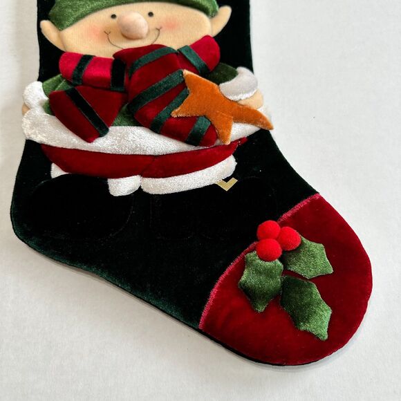 Prima Creations Elf Christmas Stocking - Picture 4 of 12